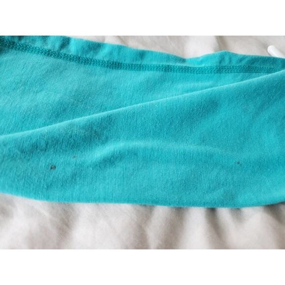 Zella xs deep scoop back long sleeve teal gym top - Picture 5 of 5